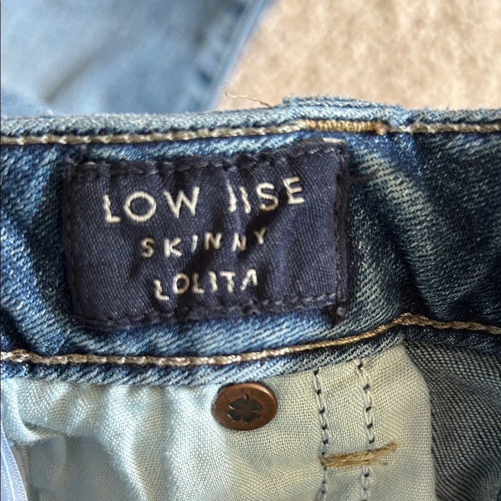 Lucky Brand Los Angeles Blue Skinny Jeans - Size 8/29 regular - Picture 7 of 8
